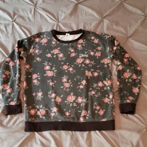 ⚫ 2 for $20  Vans Floral Faded Sweatshirt